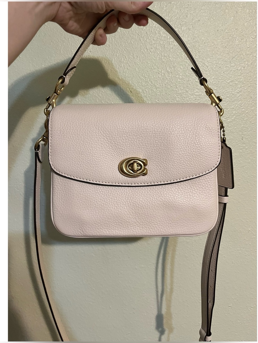 Coach Cassie 19 in Chalk/Brass!